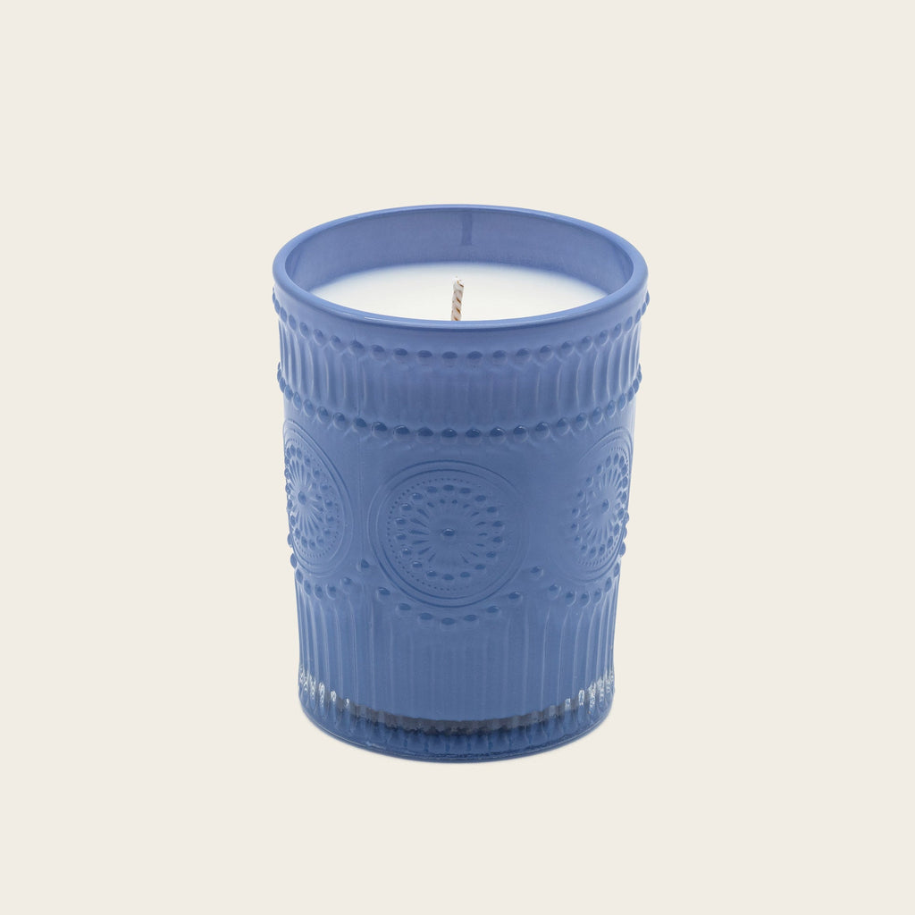Italic Noir Swiss Scented Glass Candle — Swiss-made scented candle in noir glass vessel