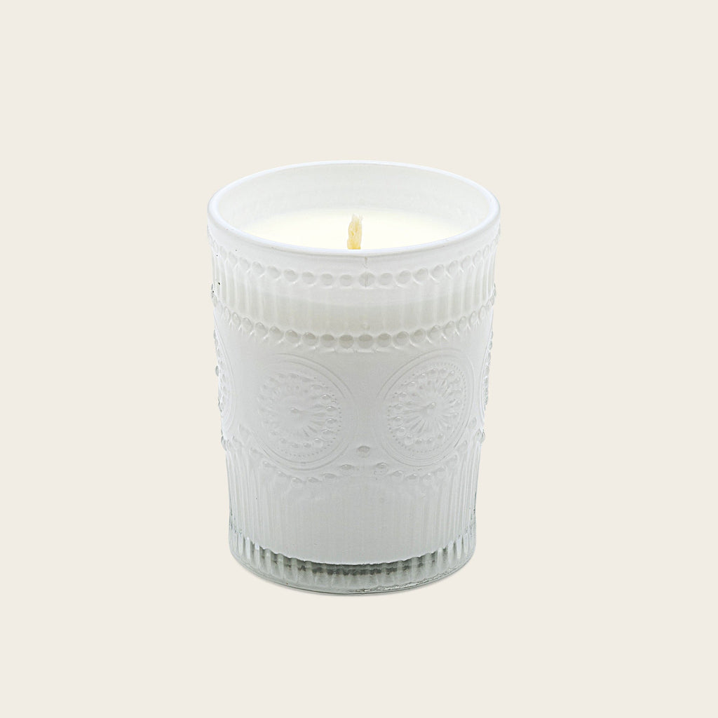 Italic Noir Swiss Scented Glass Candle — Swiss-made scented candle in noir glass vessel