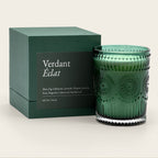 Italic Noir Swiss Scented Glass Candle — in-room styled lifestyle