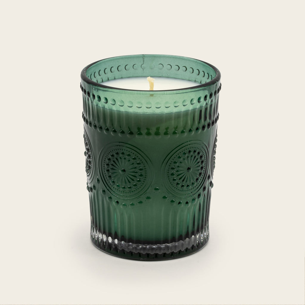 Italic Noir Swiss Scented Glass Candle — Swiss-made scented candle in noir glass vessel