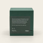 Italic Noir Swiss Scented Glass Candle — Swiss-made scented candle in noir glass vessel
