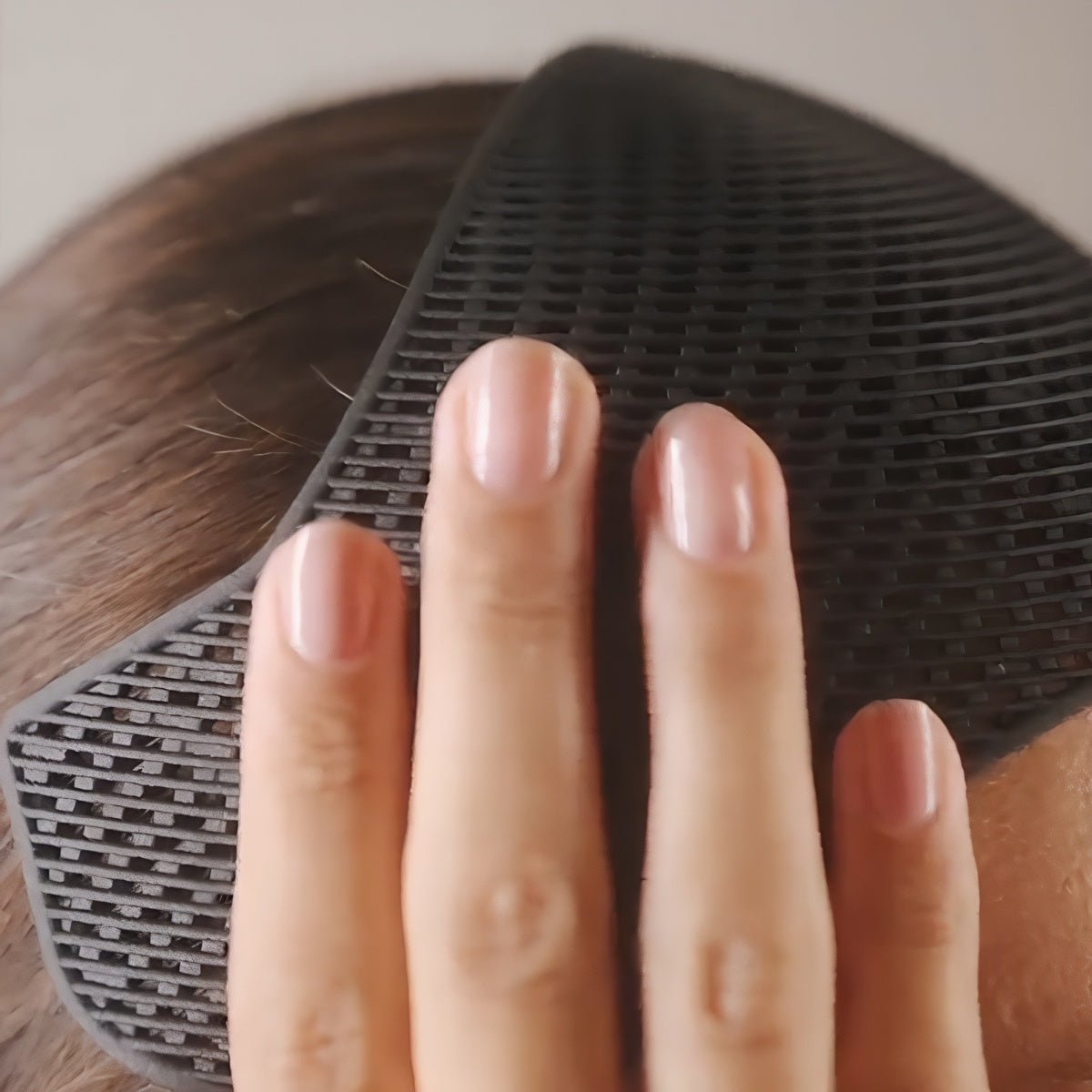 Mariam's Collection 3D-Printed Non-Slip Hijab Grip Headband (Breathable & Lightweight) (MAC303) — Mariam's Collection branding close-up