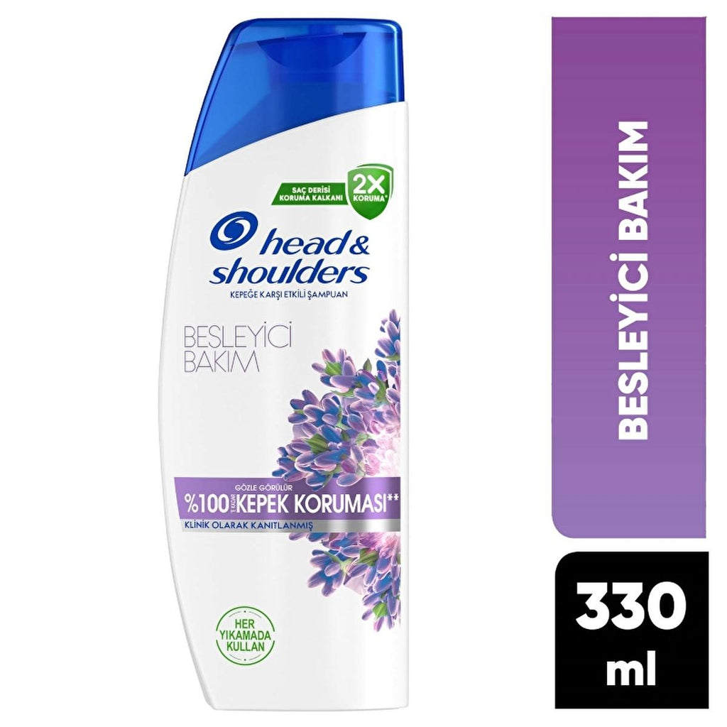 Head & Shoulders Anti-Dandruff Shampoo, Nourishing & Dermatologically Tested, 11.16 fl oz