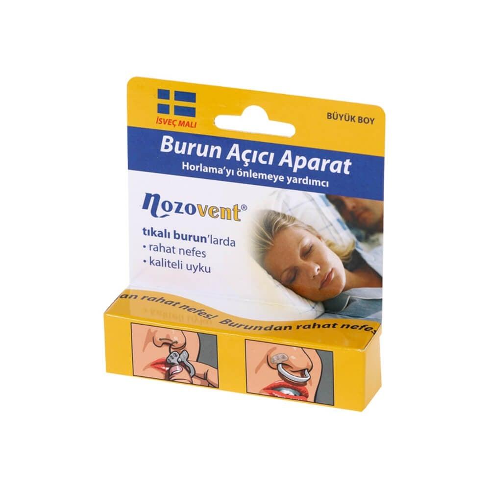 Nozovent Nasal Dilator - Improves Airflow, Reduces Snoring - 1 Piece
