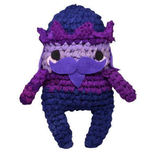 Darn Good Yarn Nutcracker & Sugar Plum Fairy Amigurumi Kit — Darn Good Yarn branding close-up