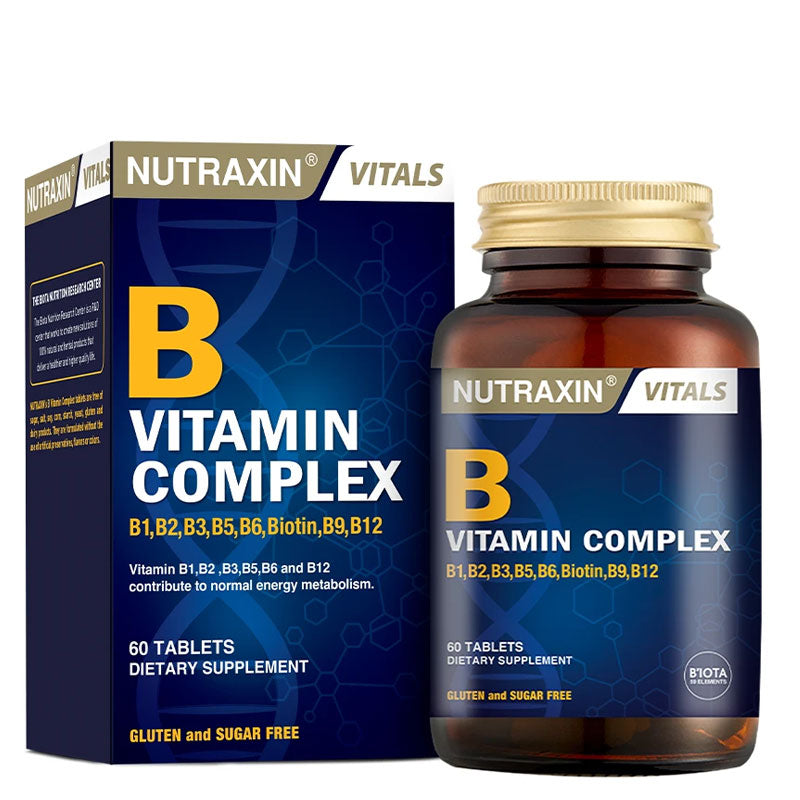 Nutraxin B Vitamin Complex 60 Tablets