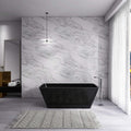 Nuvia 67-Inch Luxury Freestanding Solid Surface Soaking Bathtub (SAK51920) – SAKSBY WHOLESALE, view 5