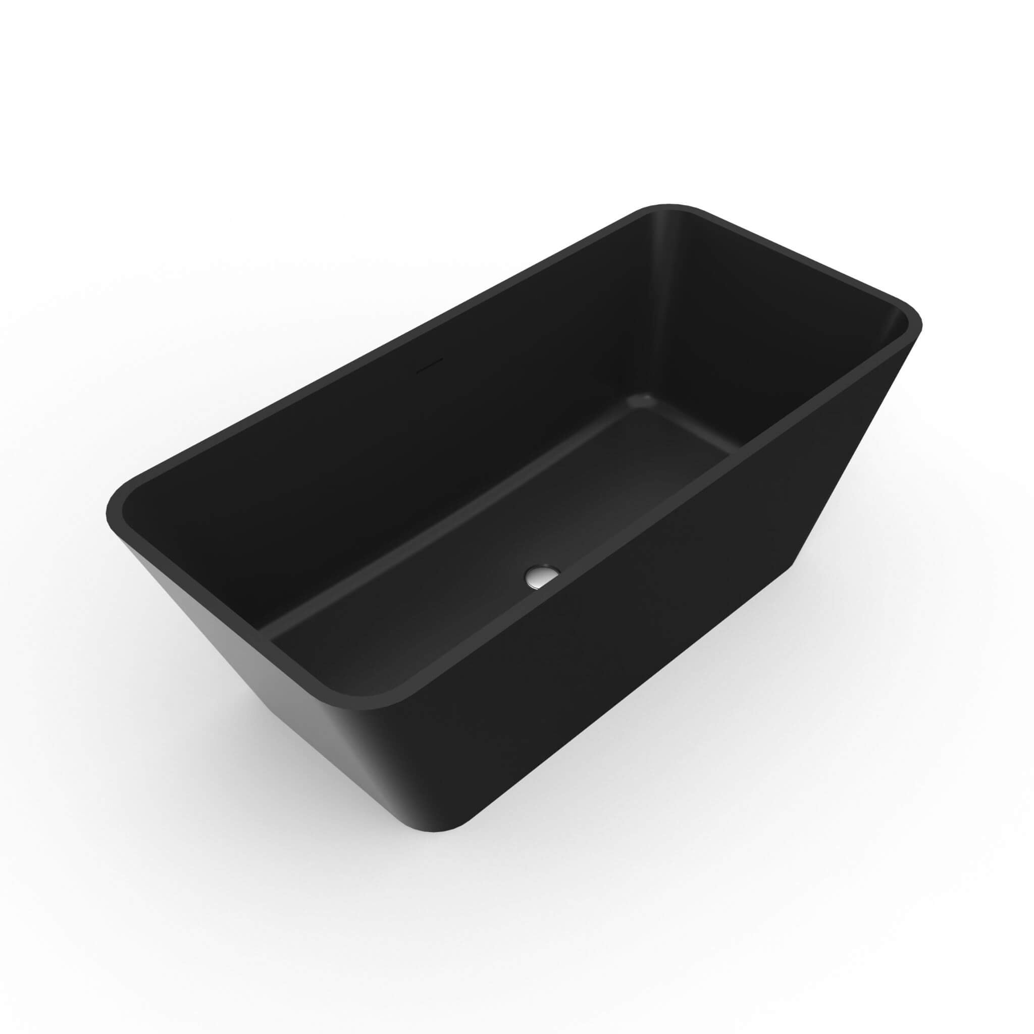 Nuvia 67-Inch Luxury Freestanding Solid Surface Soaking Bathtub (SAK51920) – SAKSBY WHOLESALE, view 8