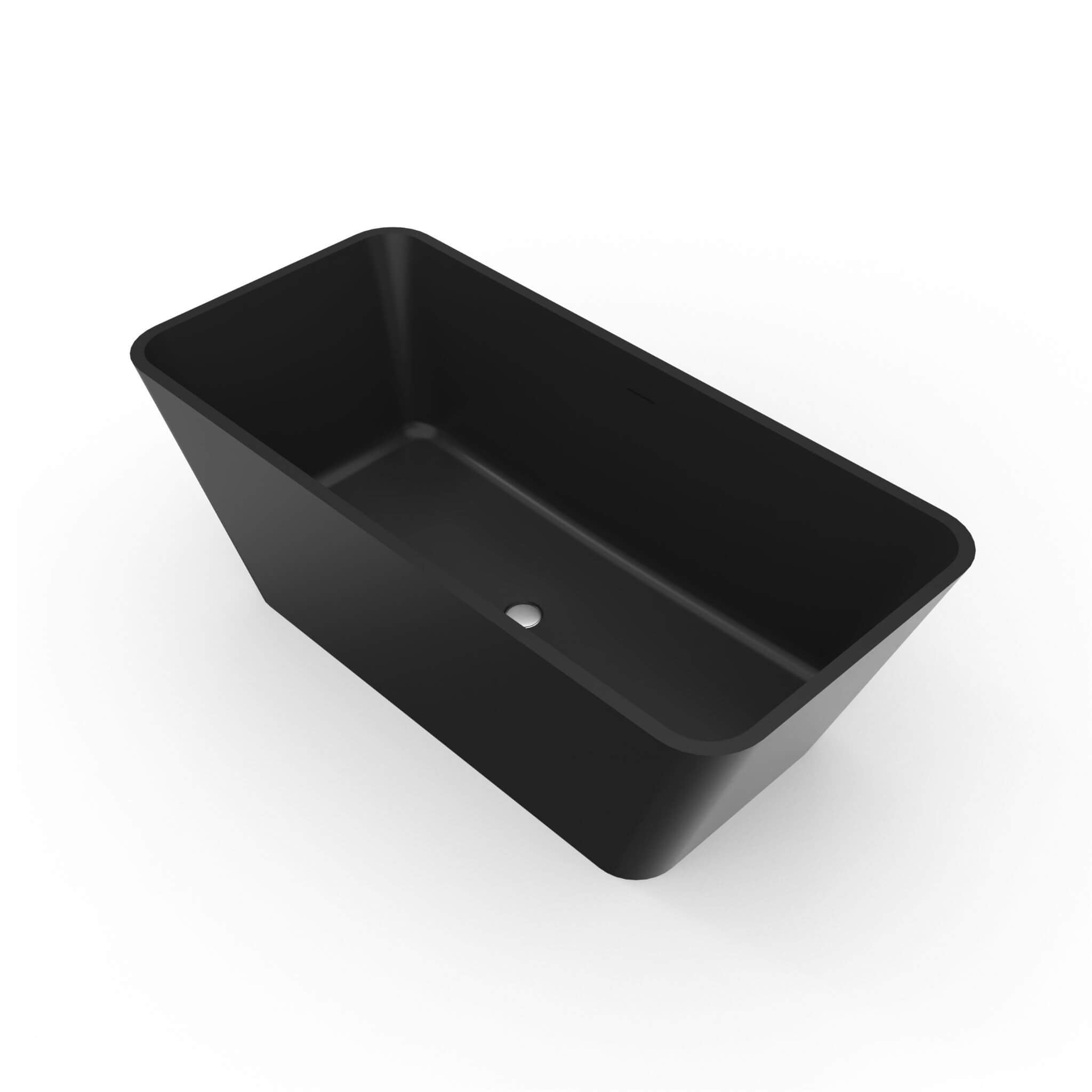 Nuvia 67-Inch Luxury Freestanding Solid Surface Soaking Bathtub (SAK51920) – SAKSBY WHOLESALE, view 6