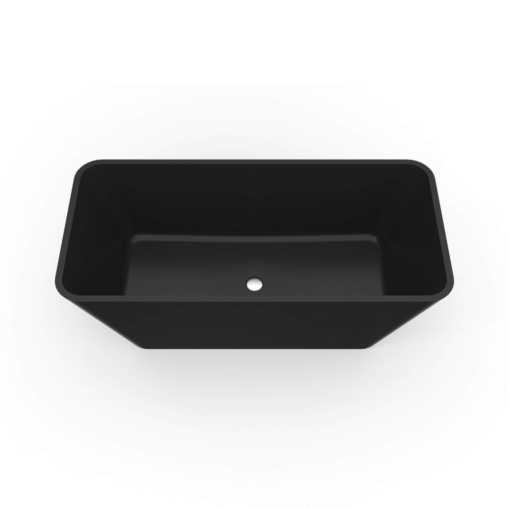 Nuvia 67-Inch Luxury Freestanding Solid Surface Soaking Bathtub (SAK51920) – SAKSBY WHOLESALE, view 9
