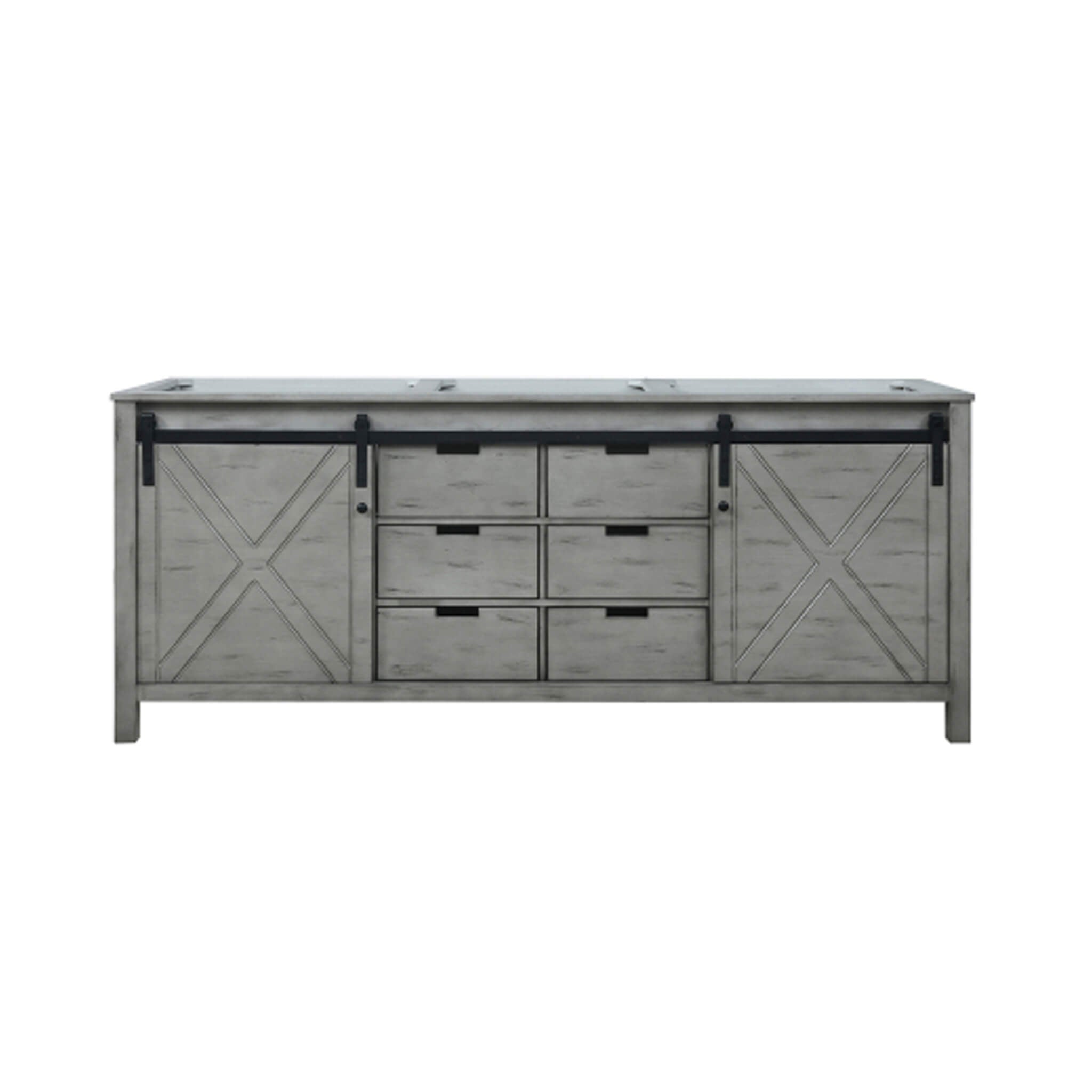 Nuvia 80-Inch Fully Assembled Double Bath Vanity With Soft Close Cabinets [No Countertop] (SAK53904) – SAKSBY WHOLESALE, view