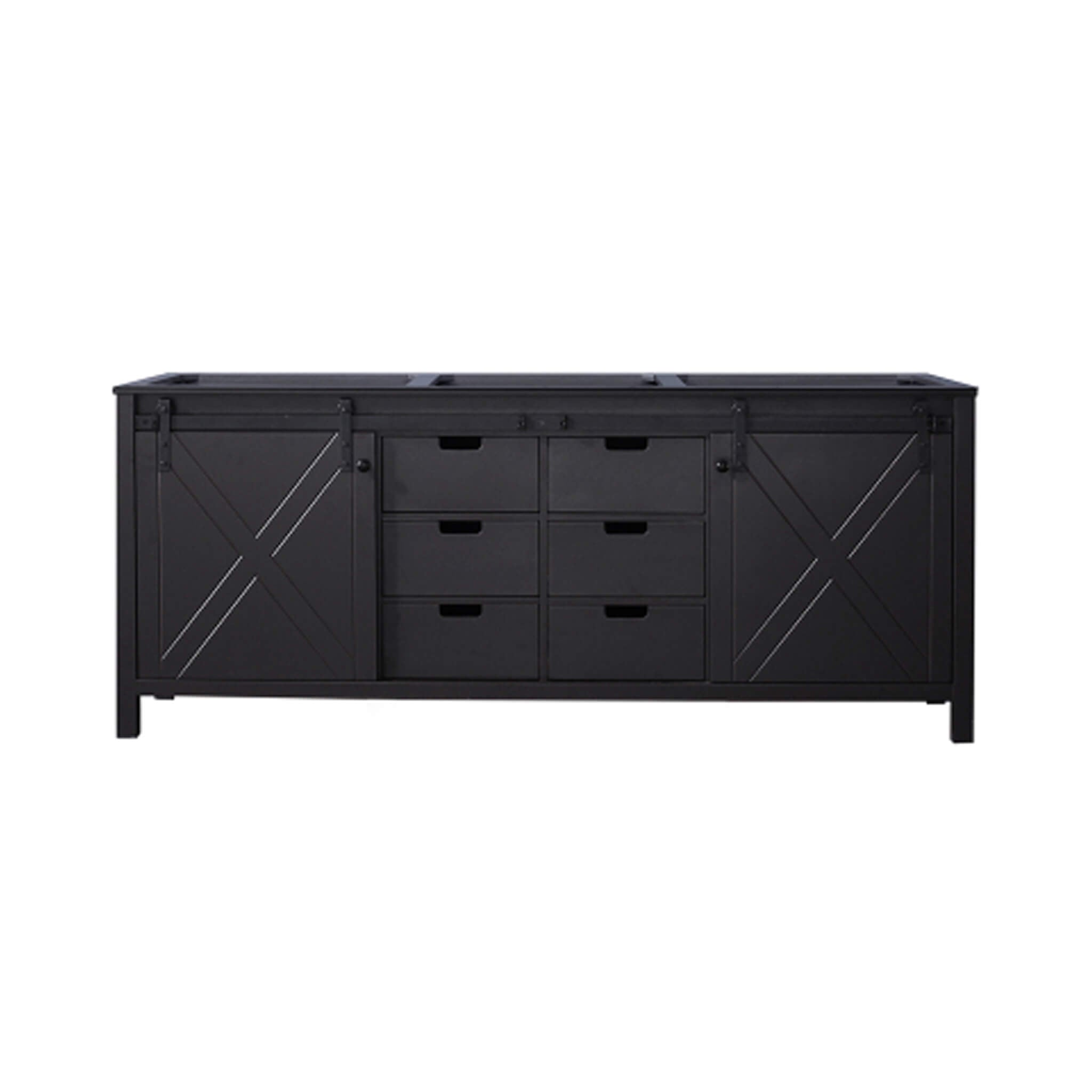 Nuvia 80-Inch Fully Assembled Double Bath Vanity With Soft Close Cabinets [No Countertop] (SAK53904) – SAKSBY WHOLESALE, view