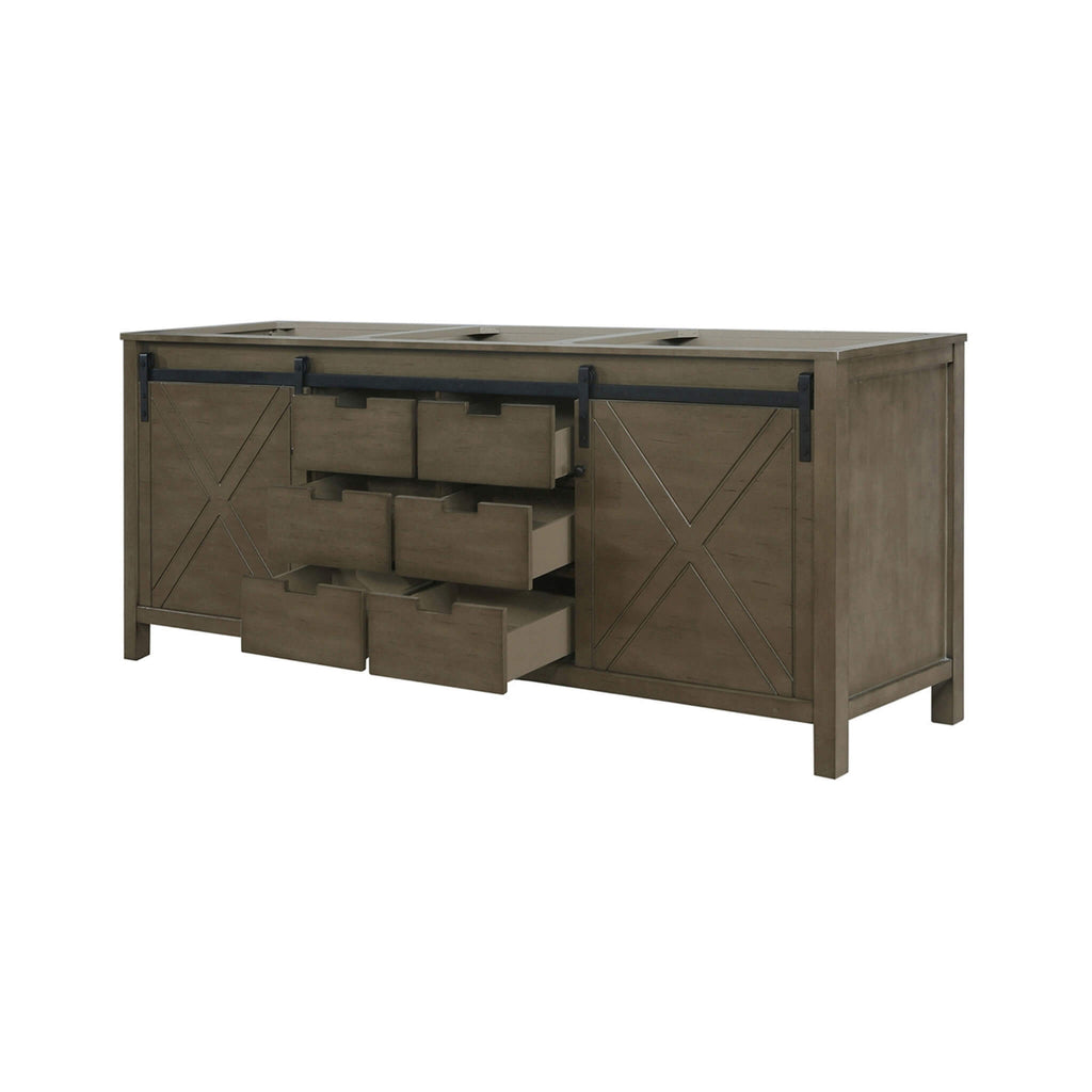 Nuvia 80-Inch Fully Assembled Double Bath Vanity With Soft Close Cabinets [No Countertop] (SAK53904) – SAKSBY WHOLESALE, view