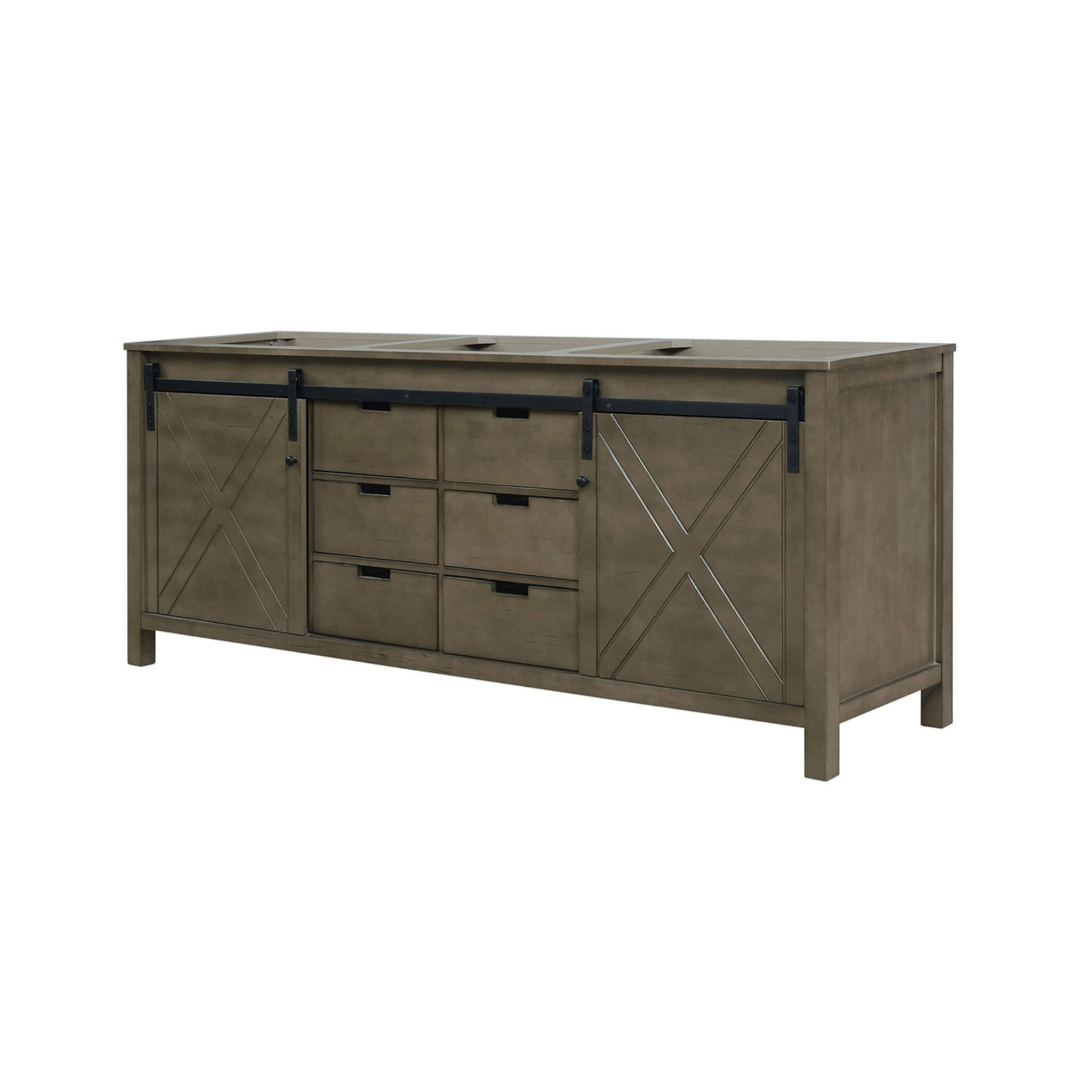 Nuvia 80-Inch Fully Assembled Double Bath Vanity With Soft Close Cabinets [No Countertop] (SAK53904) – SAKSBY WHOLESALE, view