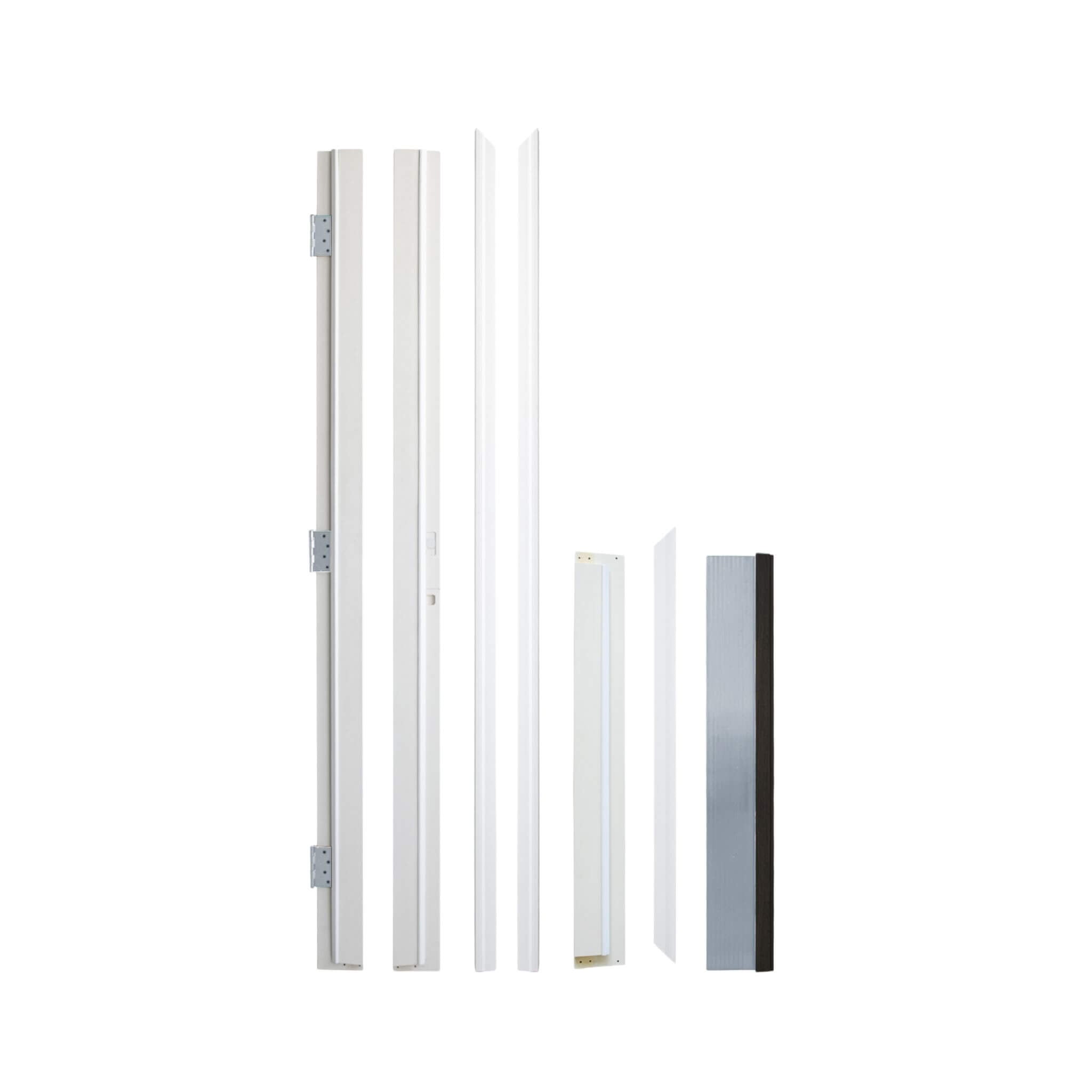 [36X80-Inch] Nuvia Modern Frosted Glass Black Fiberglass Front Door With Right Inswing (SAK10584) – SAKSBY WHOLESALE, view 5
