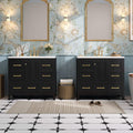 Nuvia Premium 72-Inch Bathroom Vanity Set With Resin Sink And Soft-Close Drawers [Faucet Not Included] (SAK62749) – SAKSBY WH
