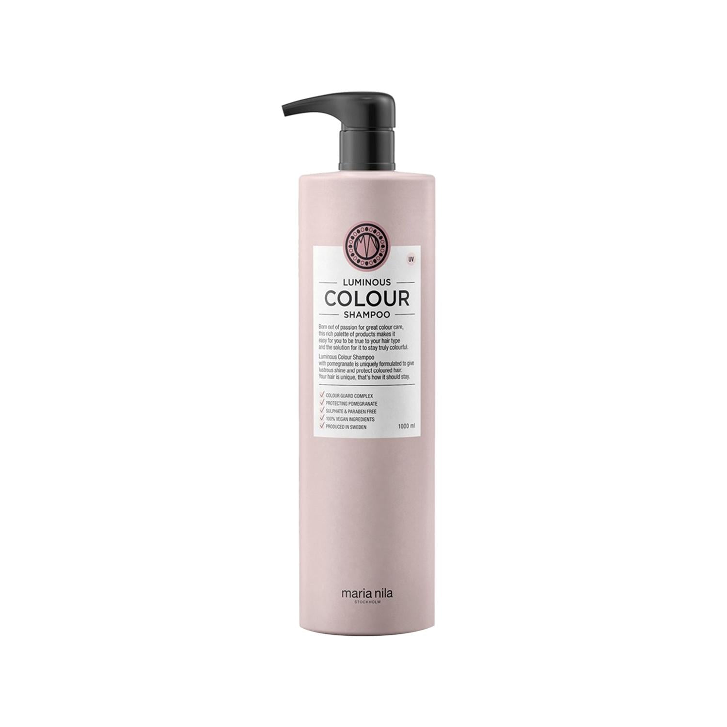 Maria Nila Luminous Color Sulfate-Free Shampoo for Color-Treated Hair - 1000 ml