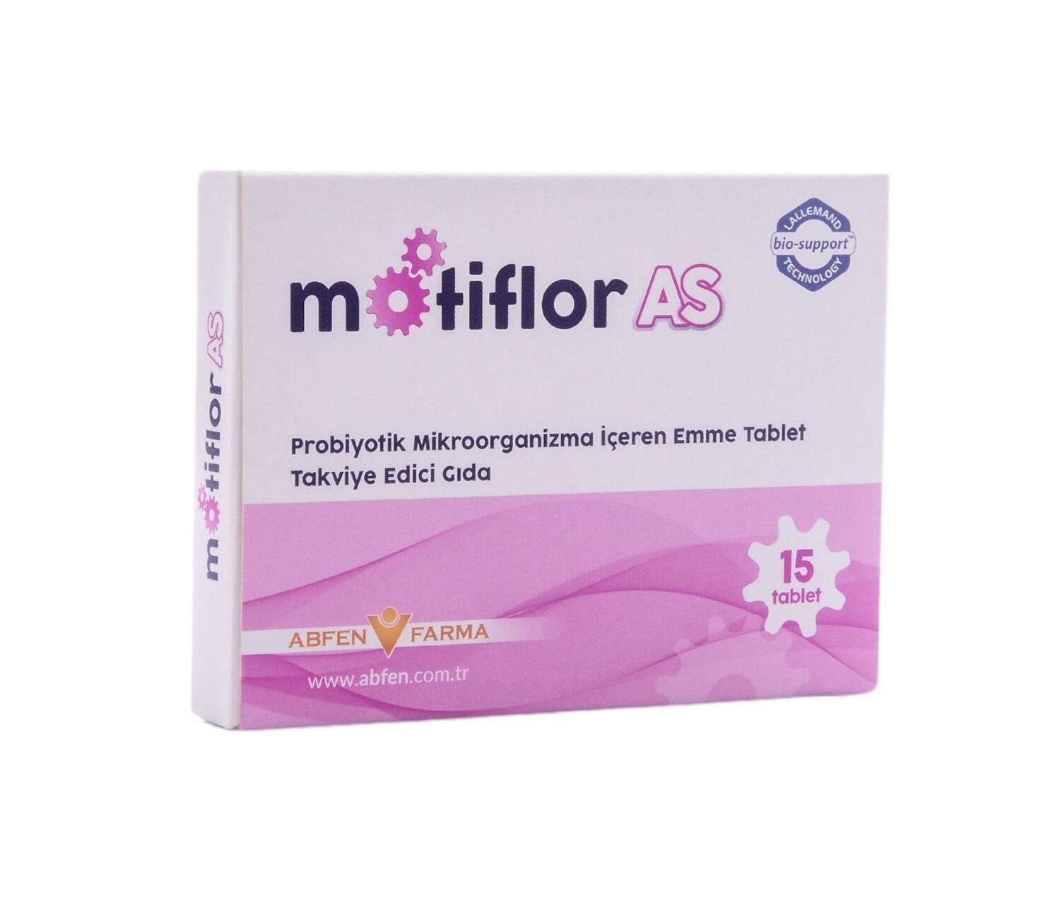Motiflor Probiyotik Oral Emme Tablet 15 Tablet - Probiotic Oral Tablets for Oral Health Support