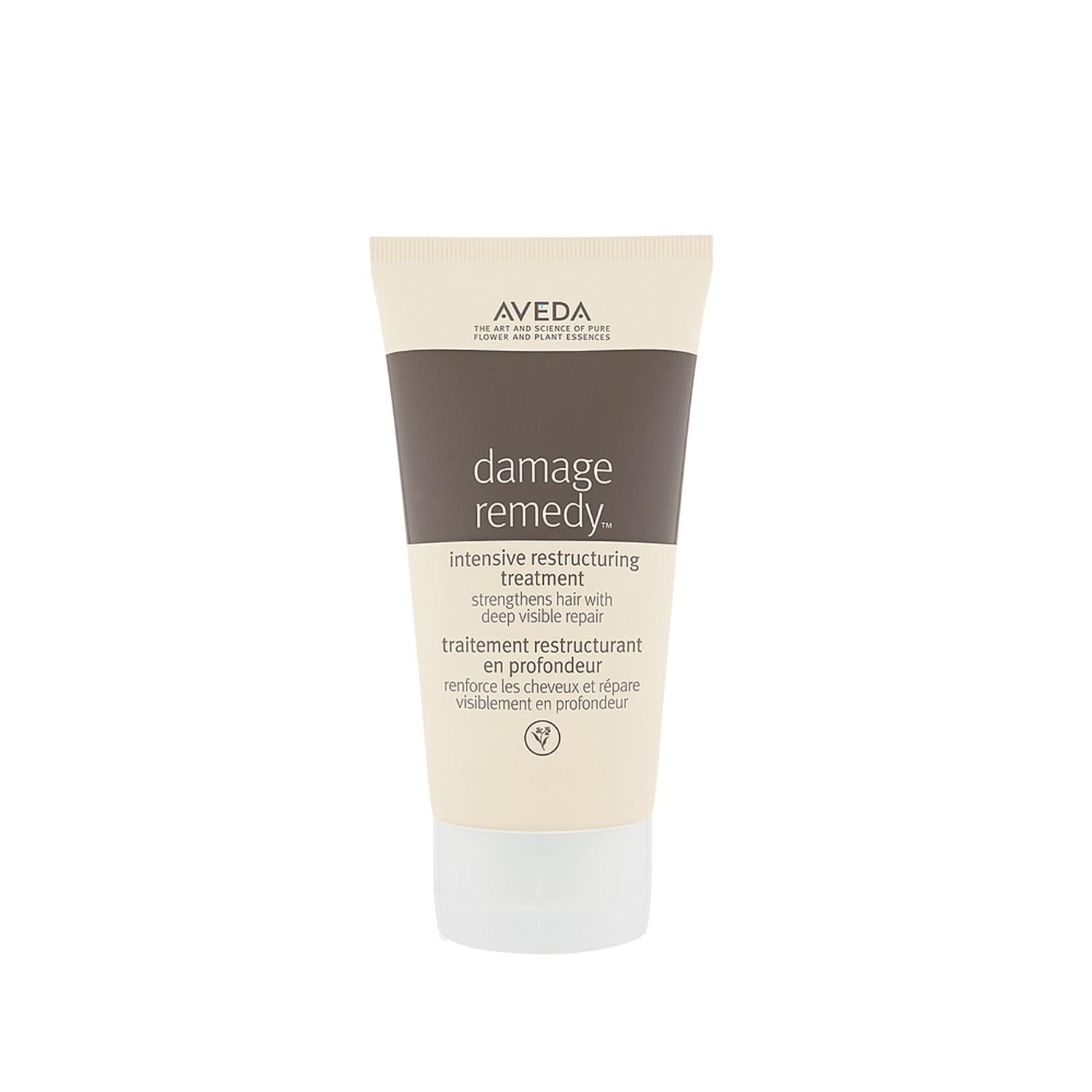 Aveda Damage Remedy Intensive Restructuring Treatment - Repairs & Strengthens Damaged Hair, Natural Ingredients, 5.07 fl oz
