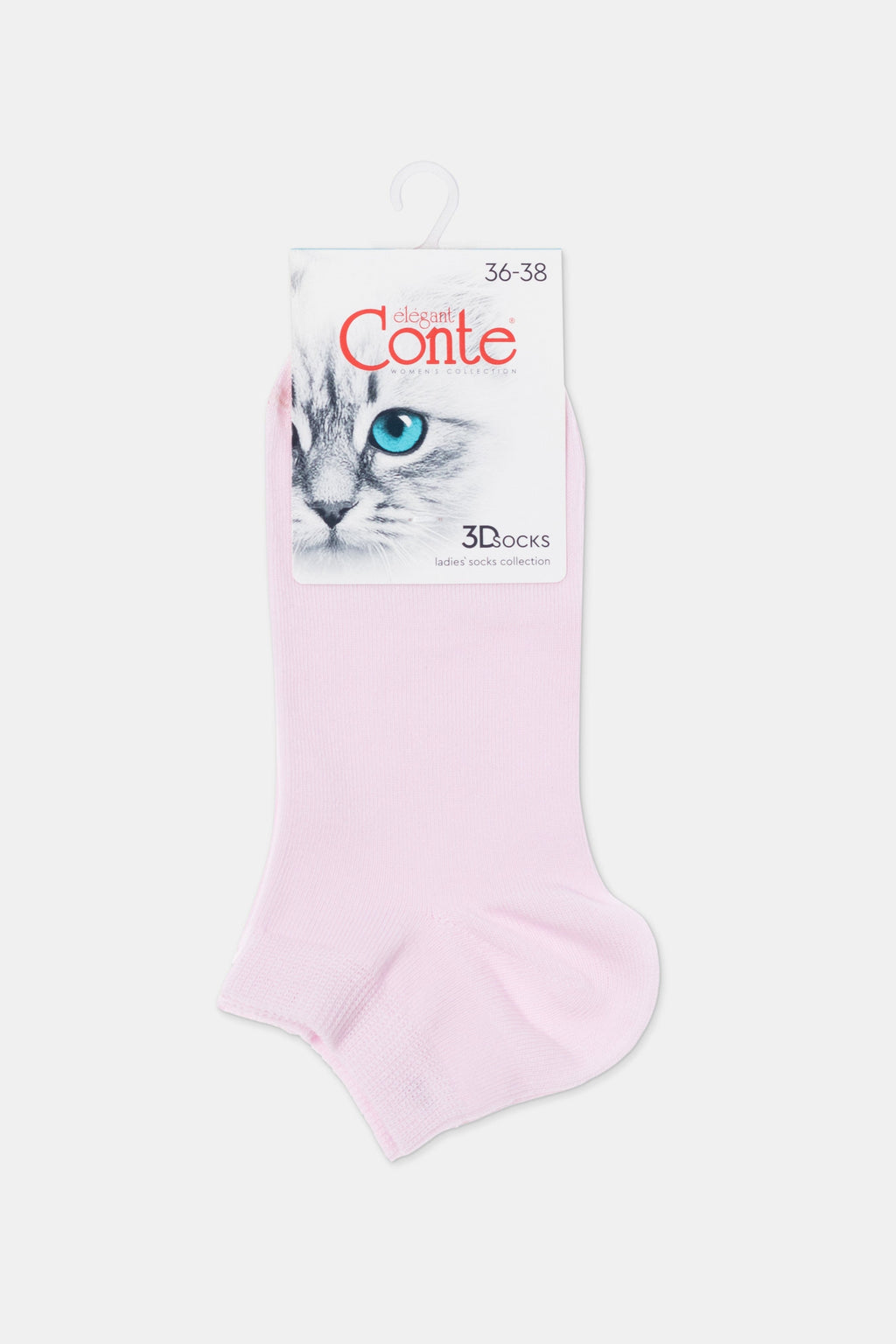 TheRanok.com Conte Cotton Women's Ankle 3Dsocks — in-use photo