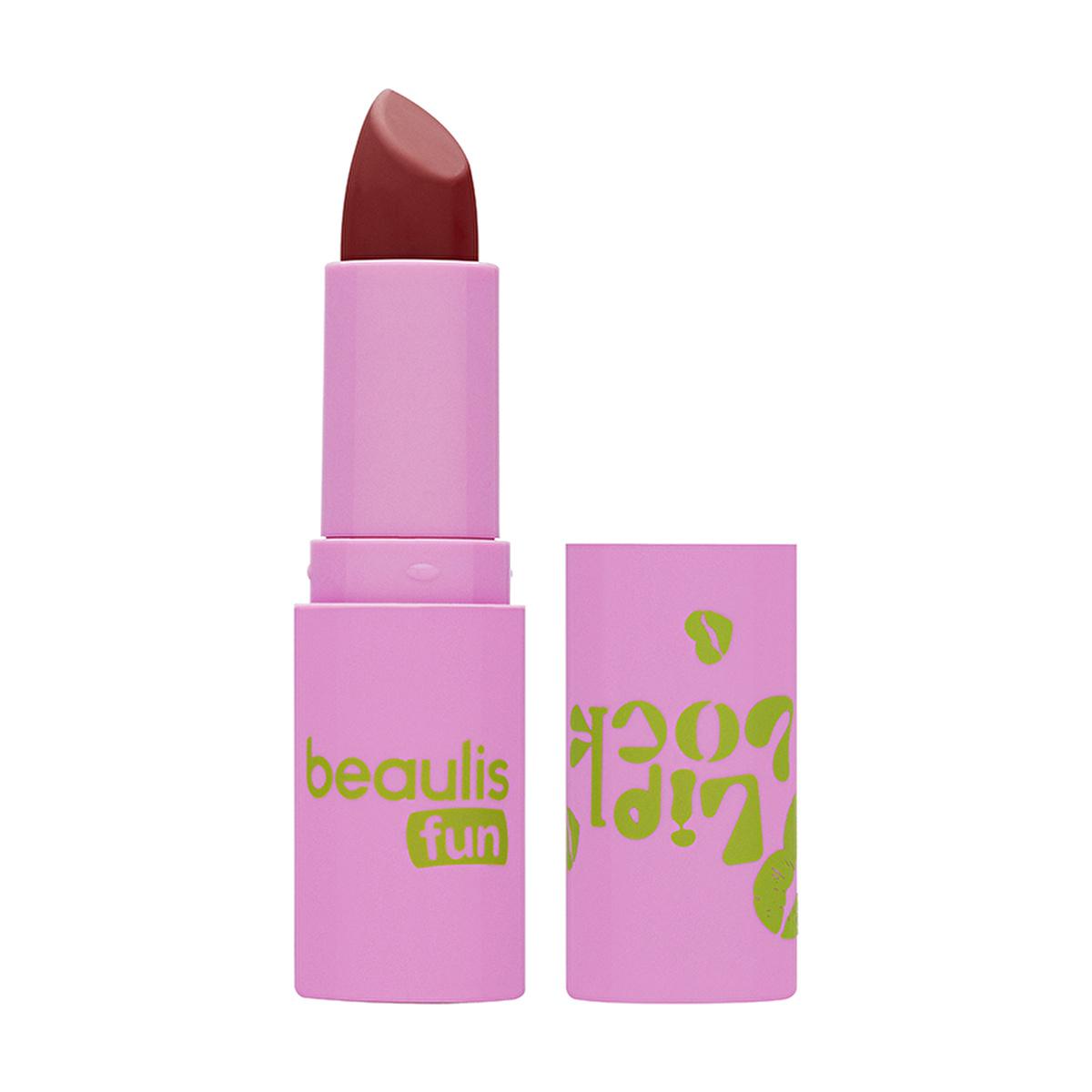 Beaulis Matte Lipstick - Ruby Rush, Long Lasting Creamy Lip Color for Bold Lips