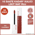 Maybelline Super Stay Matte Ink: Long Lasting Liquid Lipstick - Transfer-Proof, Smudge-Proof, Non-Drying Matte Finish - Charmer Shade