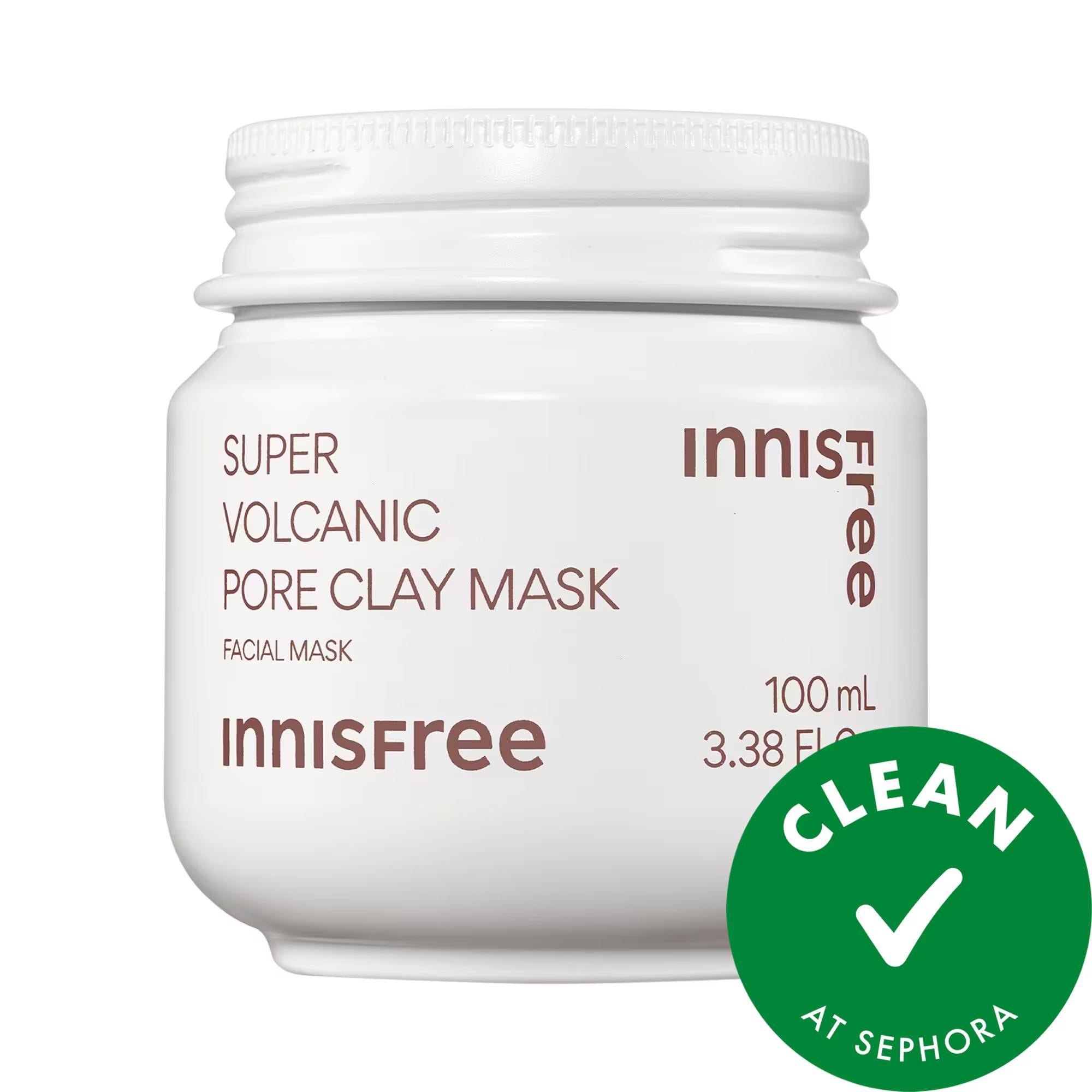 Super Volcanic AHA Pore Clearing Clay Mask - Vegan, Cruelty-Free, Oil Control & Pore Minimizing Skincare