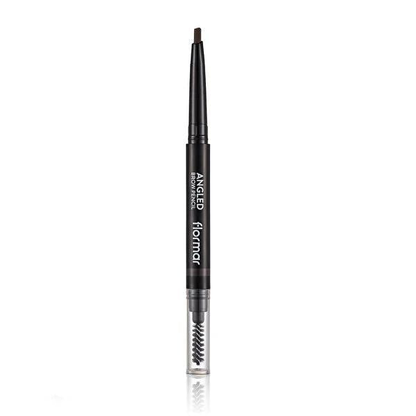 Flormar Angled Brow Pencil - Precise Eyebrow Makeup for Enhanced Shape & Fullness