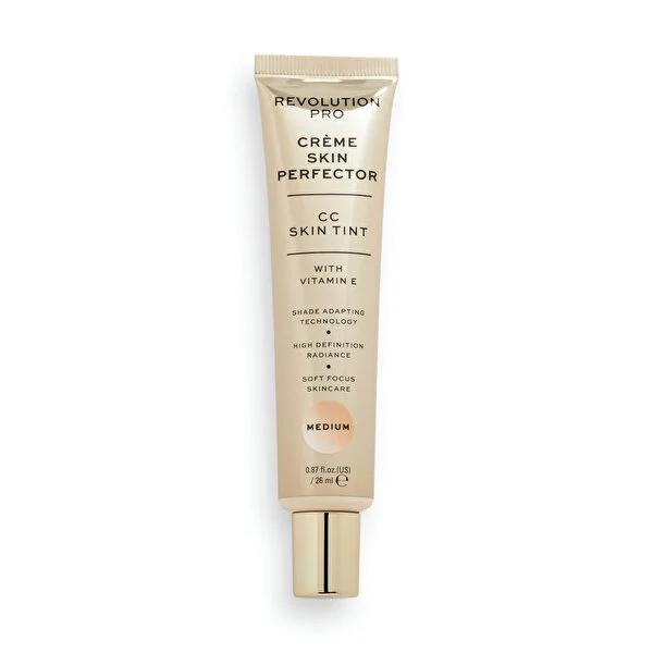 Revolution Pro CC Krem Tan Skin Tint: Color Correcting, Light Coverage, Vegan, Vitamin E Infused CC Cream for Natural Complexion