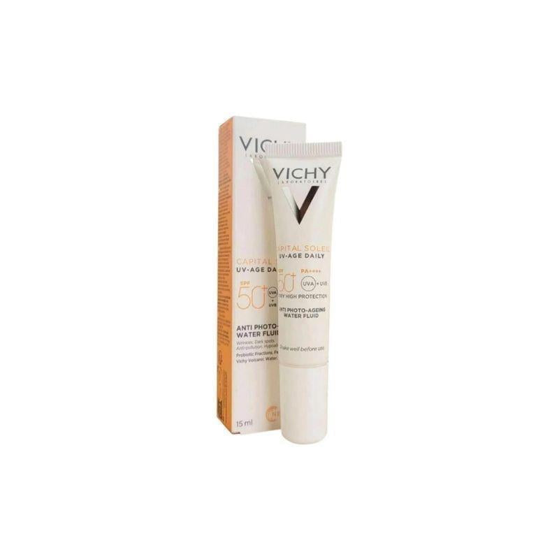 Vichy Capital Soleil Daily Facial Moisturizer SPF 50 - Anti-aging Sunscreen with UV Protection