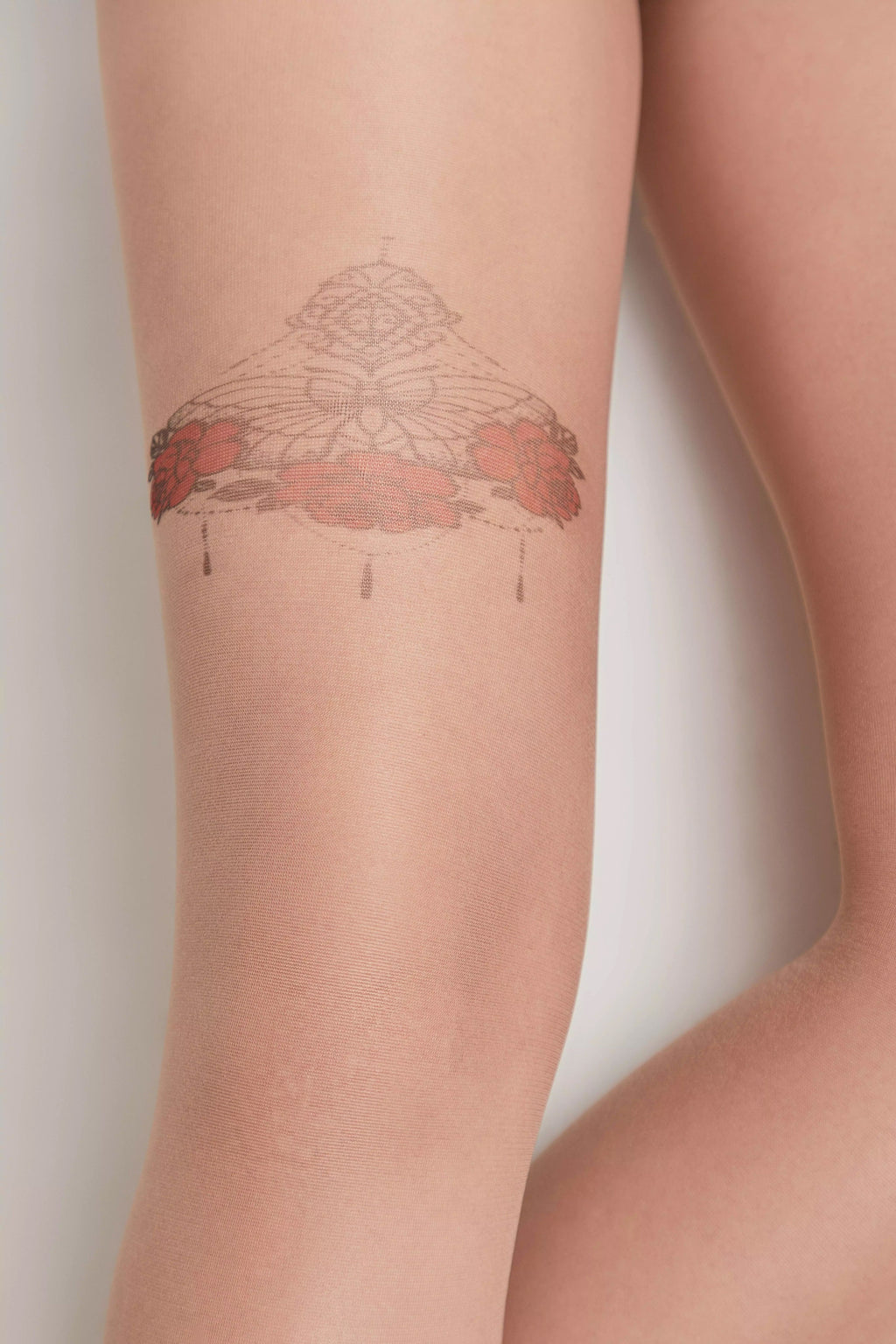 TheRanok.com Fantasy Tights Conte Butterfly - Tattoo Design — side view