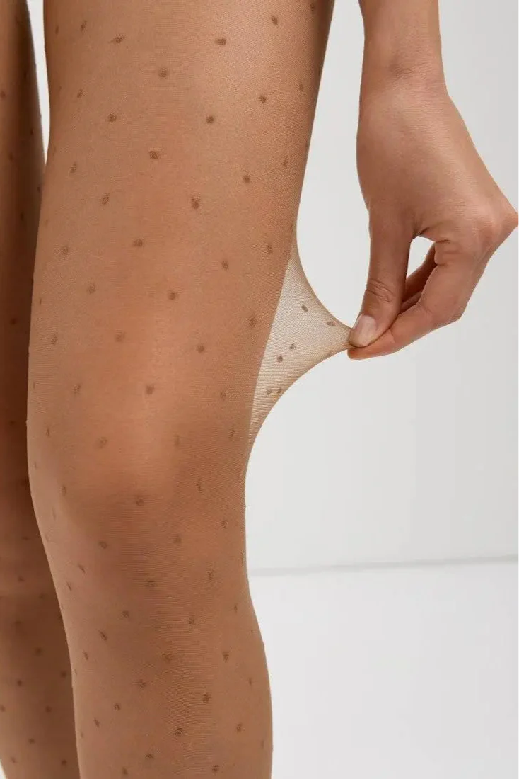 TheRanok.com Fantasy Tights Conte Dots - Polka Dots — comparison shot