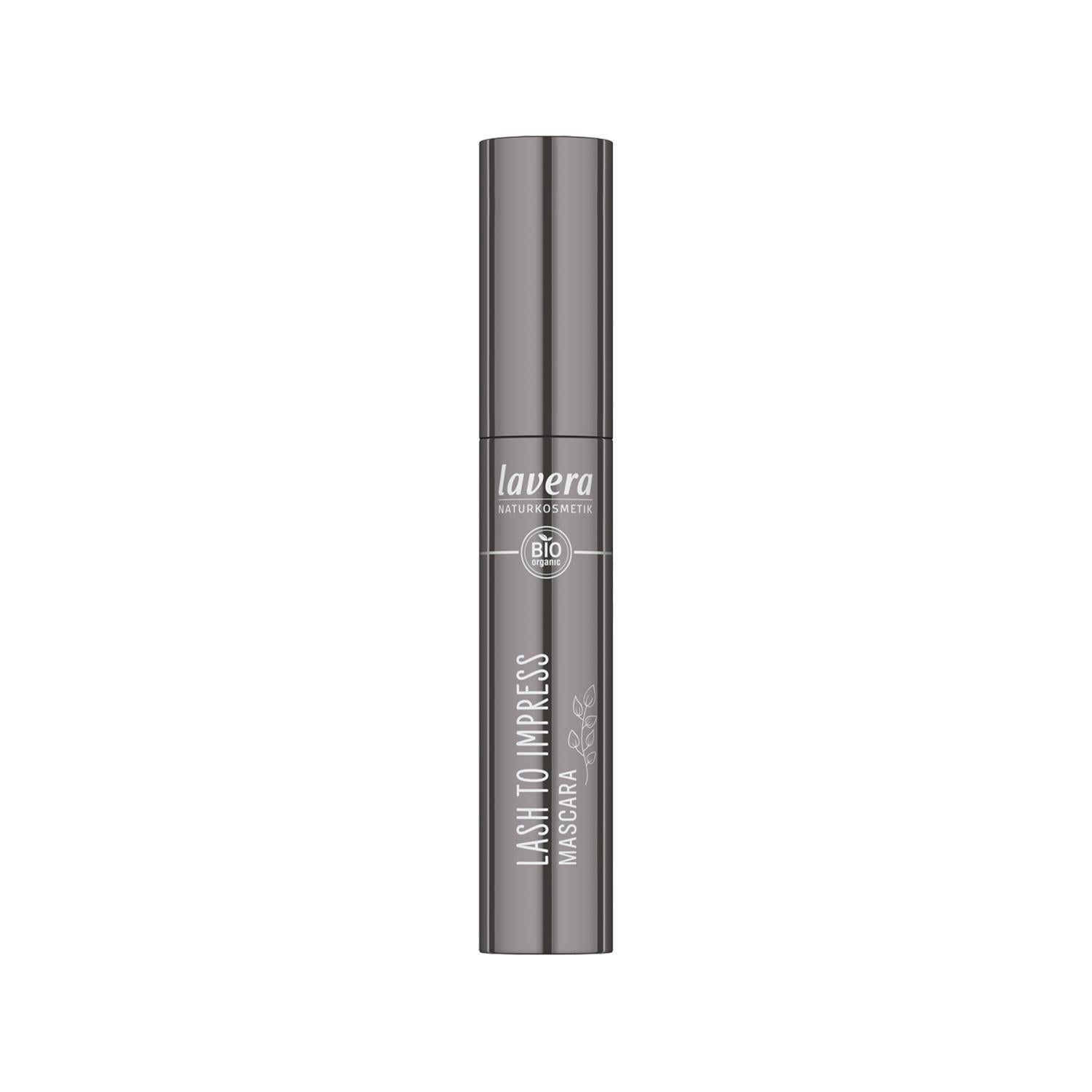 Lavera Lash To Impress Mascara - Natural Black Mascara for Enhanced Eyelashes, 14 ml