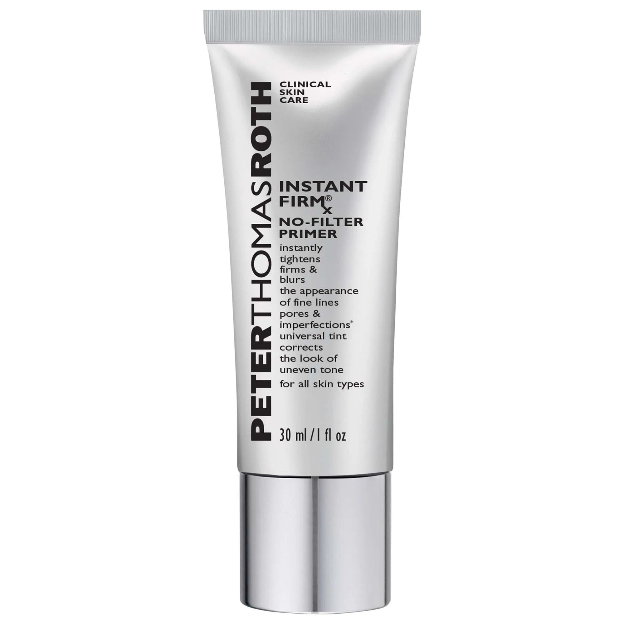 Instant Peter Thomas Roth FIRMx No-Filter Primer: Skin Tightening, Pore Minimizing & Fine Line Blurring Facial Primer for Smooth, Youthful Skin