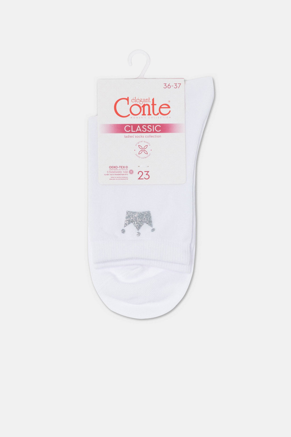 TheRanok.com Conte Cotton Socks Classic - 430 Queen — fabric or material detail