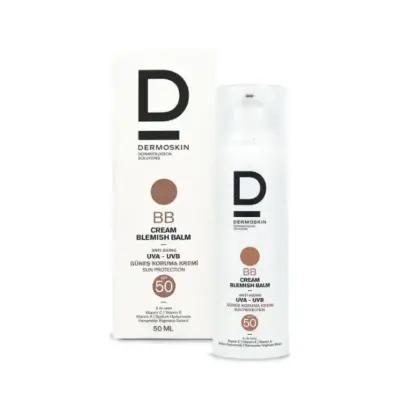 Dermoskin BB Cream SPF50 - Moisturizing, Sun Protection & Skin Tone Evening