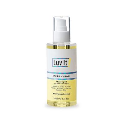 Luv it. Pure Clean Cleansing Oil 200ml - Gentle, Natural Skincare for Sensitive Skin