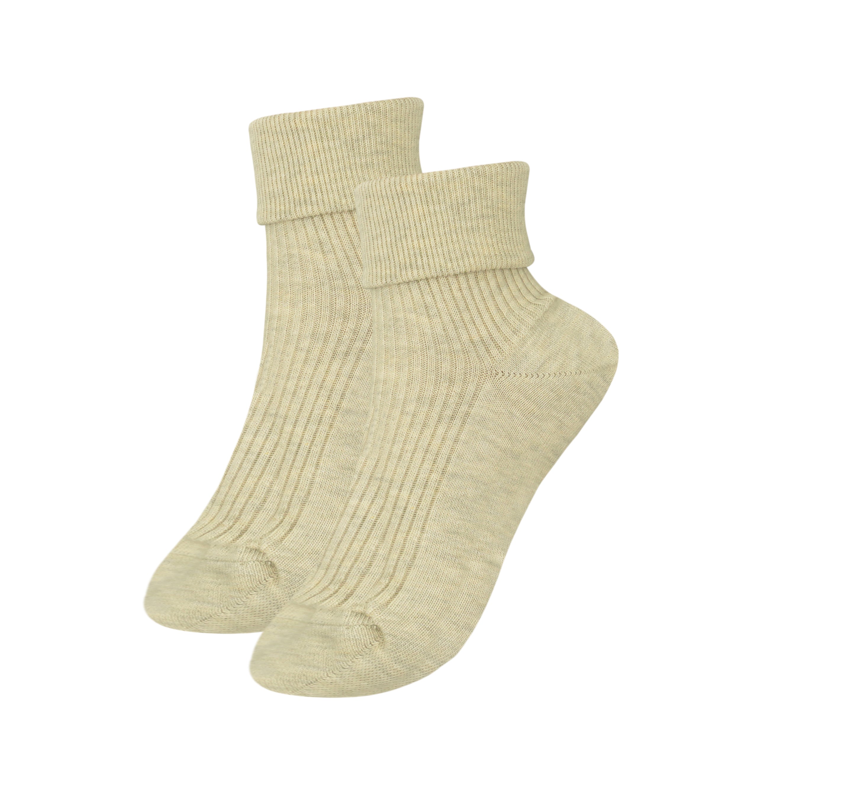 tittimitti tittimitti® 100% Organic Combed Cotton Women's Socks. 1 Pair. Made in Italy. — color detail