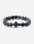 Elevated Faith Obsidian Cross