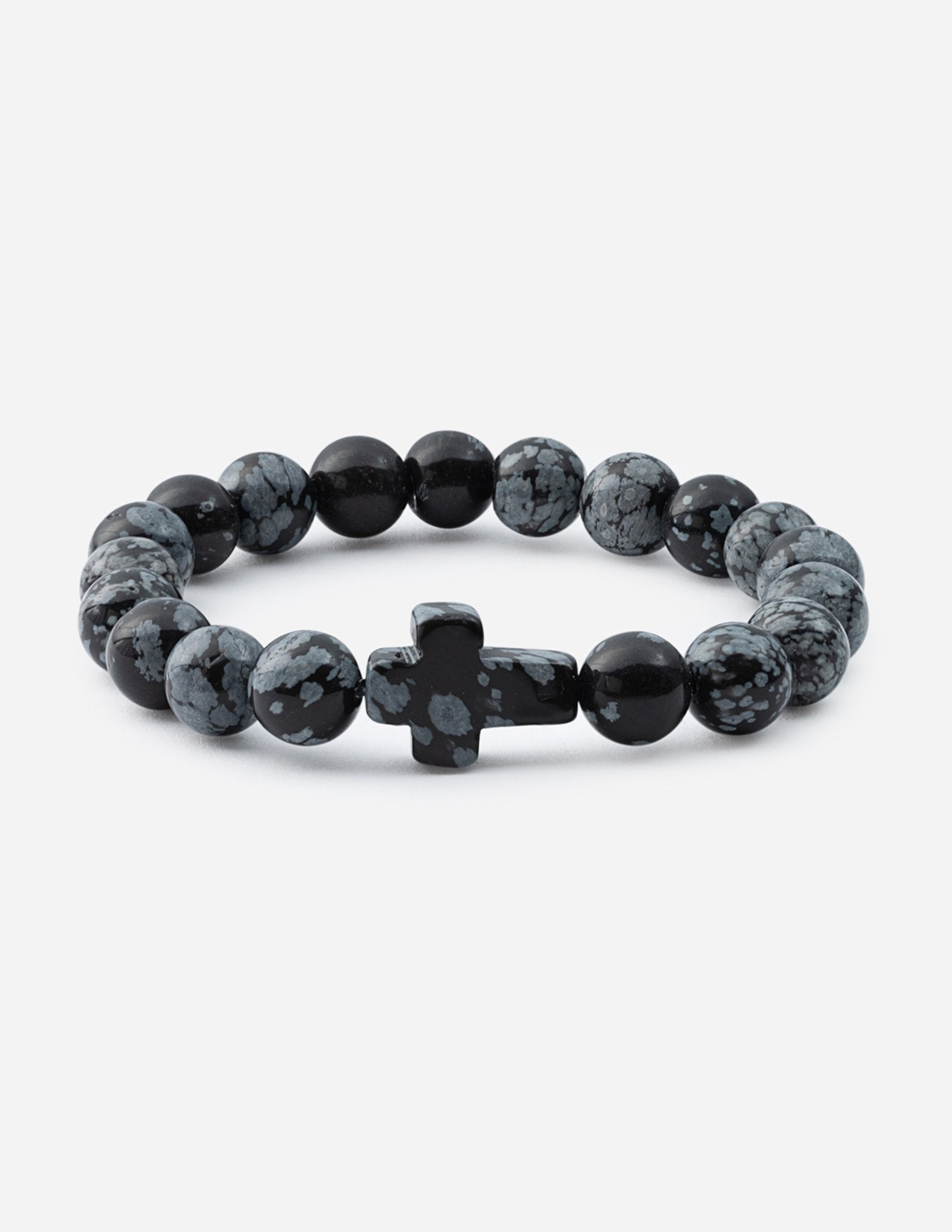 Elevated Faith Obsidian Cross