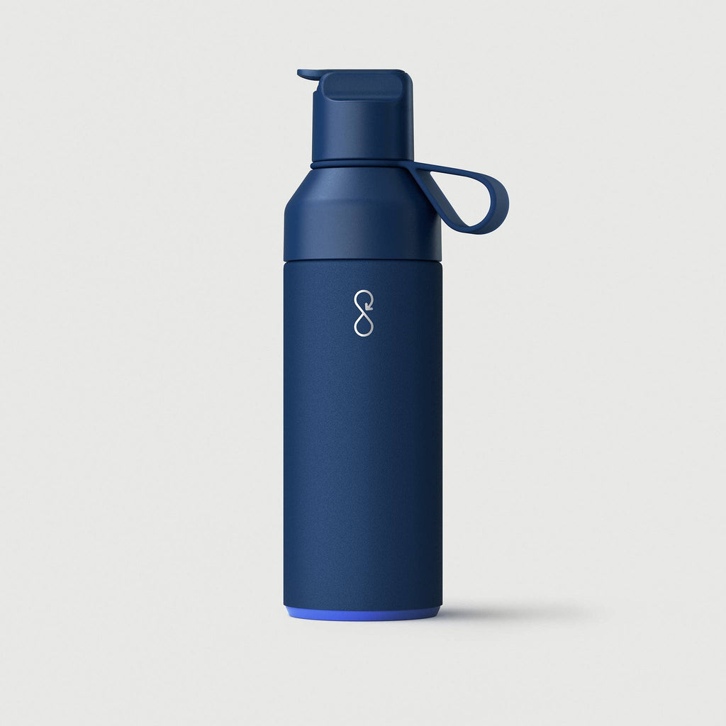WONENA Ocean Bottle GO (17 Oz) — lifestyle worn / used context