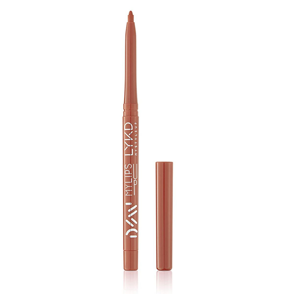 LYKD Retractable Lip Liner 205 Peachy - Long-Lasting, Water-Resistant Lip Liner for Precise Definition