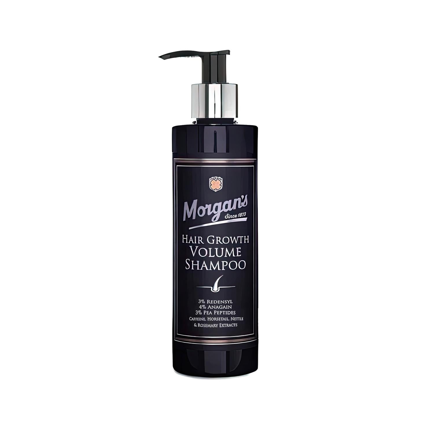 Morgan's Pomade Hair Growth Volume Shampoo 250ml - Promotes Hair Growth & Adds Volume