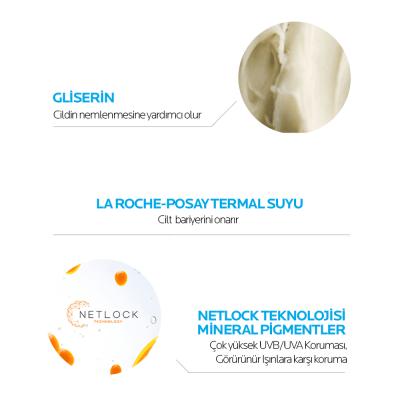 La Roche-Posay Anthelios UVmune 400 Tinted Sunscreen SPF 50+ - Hydrating, Sensitive Skin Friendly