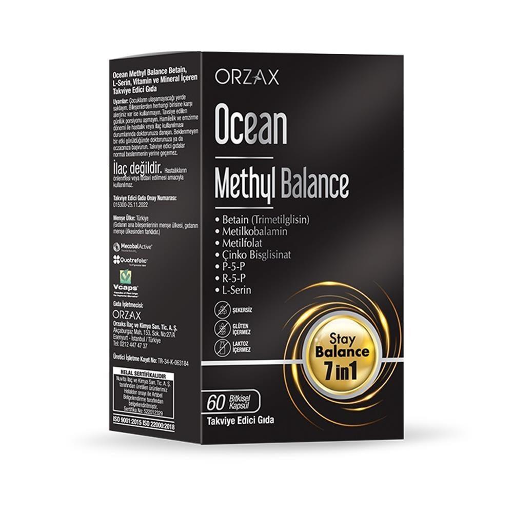 Ocean Methyl Balance - Dietary Supplement | 60 Capsules