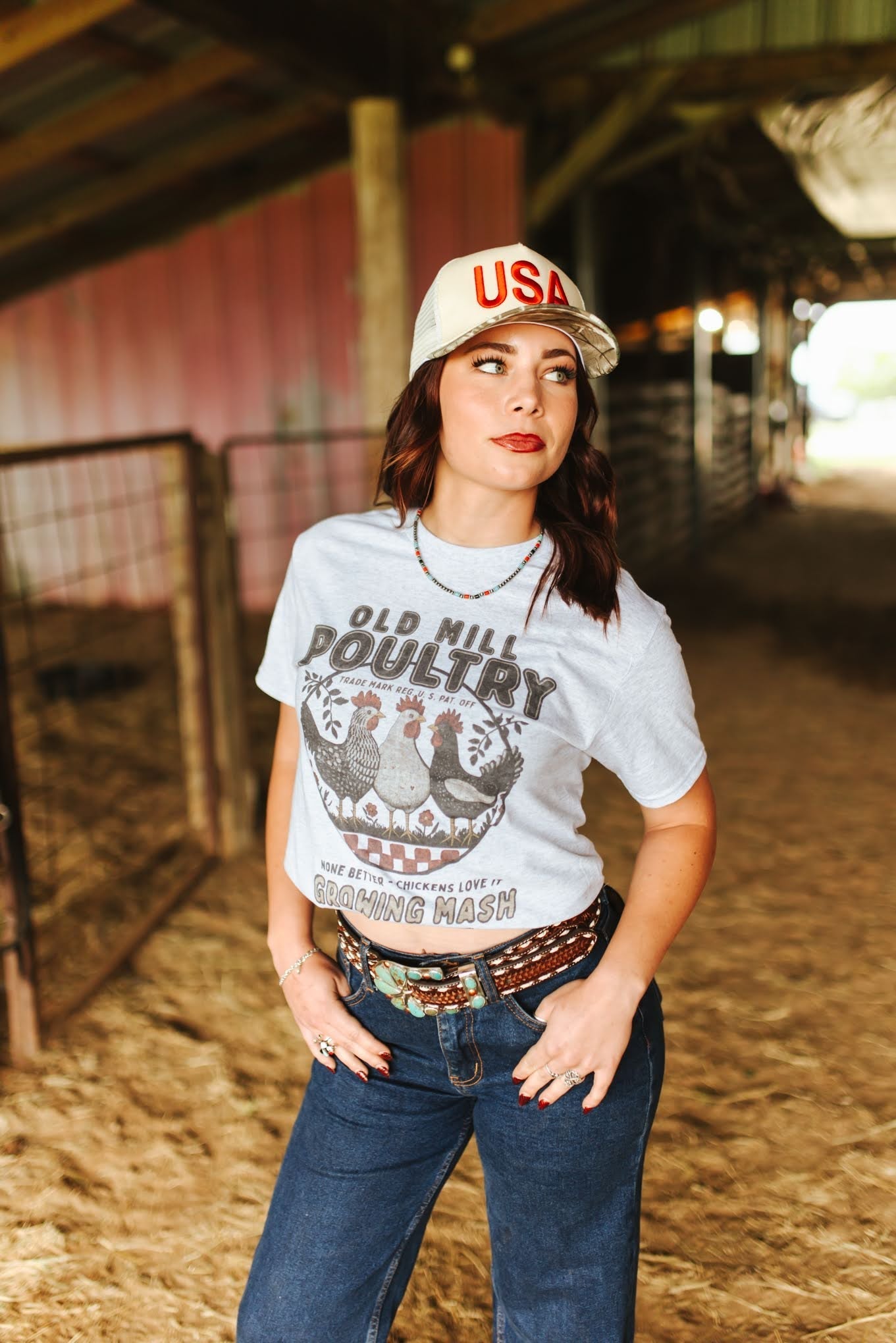 Wild Junkie Old Mill Poultry Graphic Tee — main product shot
