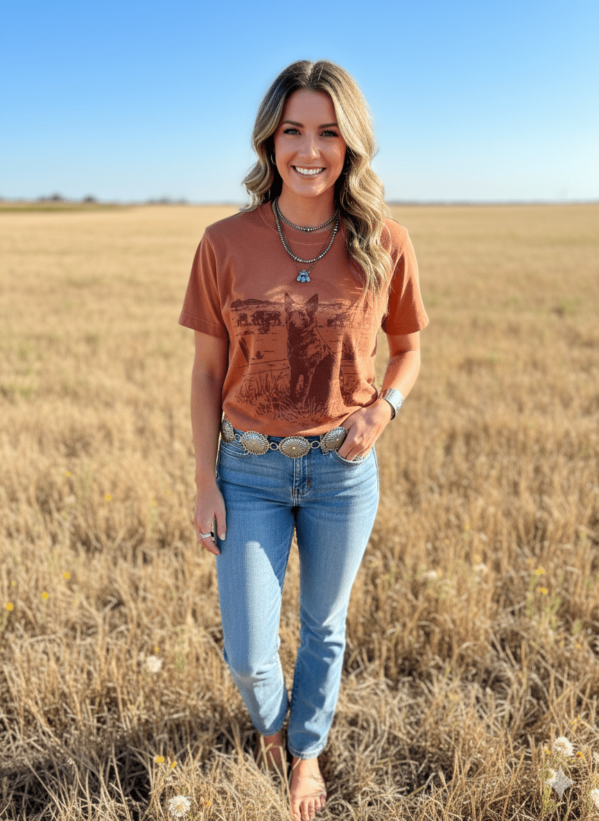 Wild Junkie Ollie's Horizon Graphic Tee — main product shot