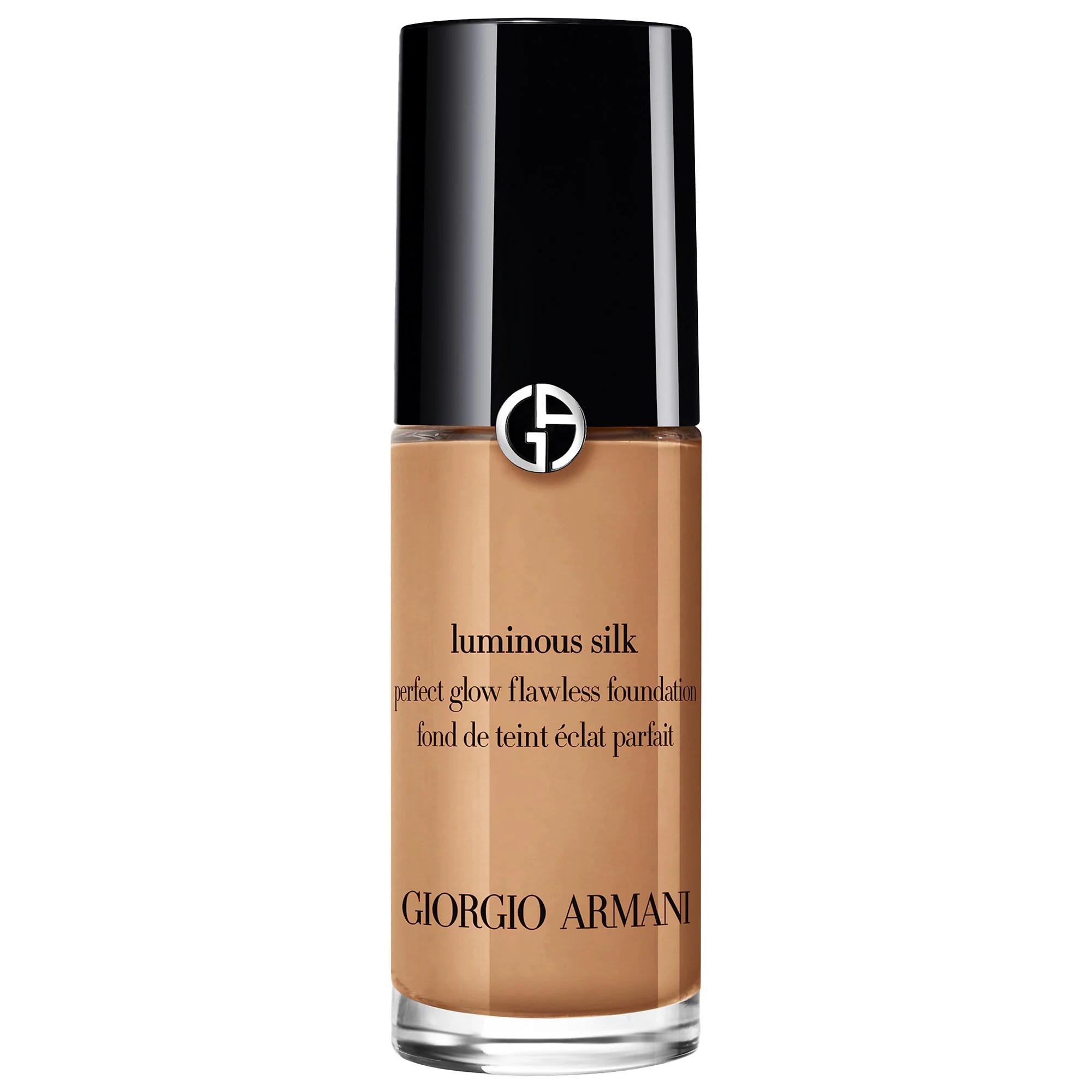 Mini Luminous Silk Natural Glow Foundation - Hydrating Liquid Foundation for Medium Coverage, 24-Hour Wear