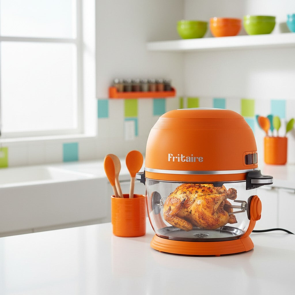 Self-Cleaning Air Fryer™ & Non-Toxic Air Fryer™ - Orange – Fritaire, view 3