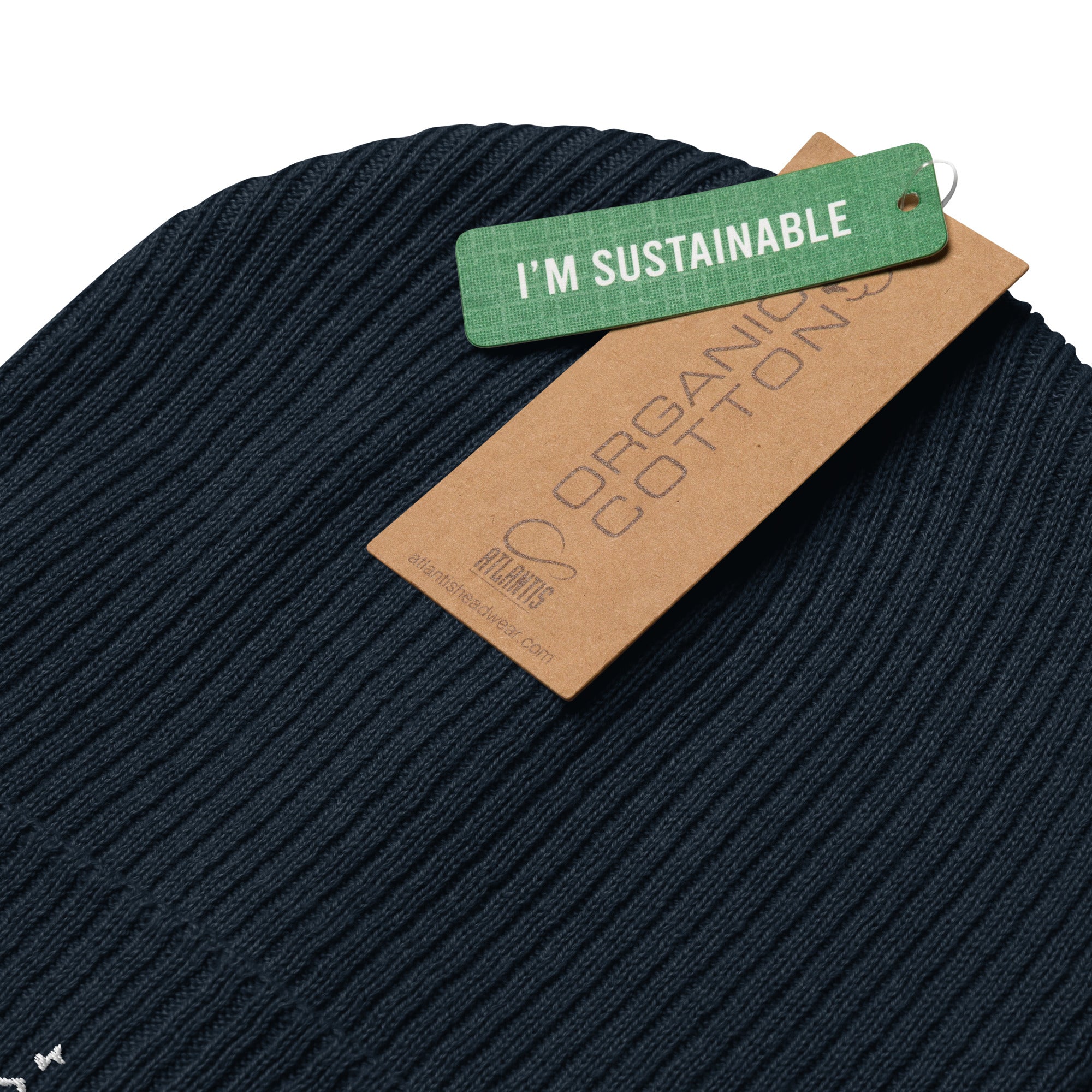 Naomi Judd Legacy Signature Organic Ribbed Beanie — alternative angle